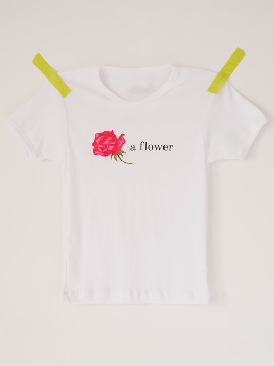 A FLOWER TEE